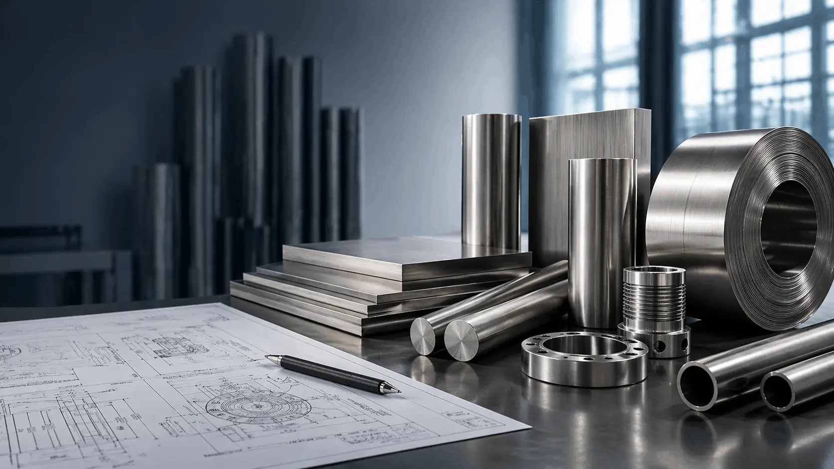 Titanium materials in engineering environment
