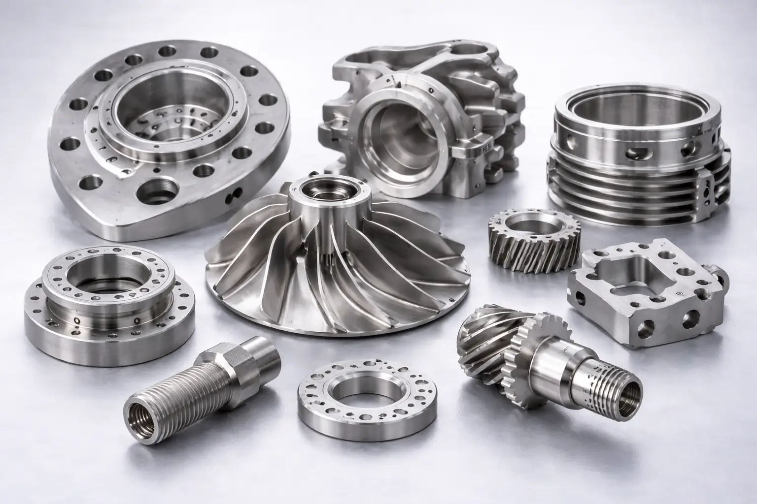 Precision Machined Titanium Components